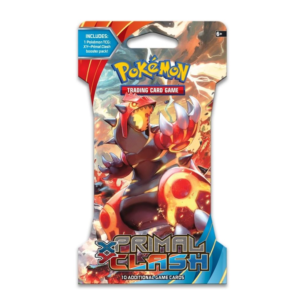 XY - Primal Clash Sleeved Booster Pack — XY - Primal Clash