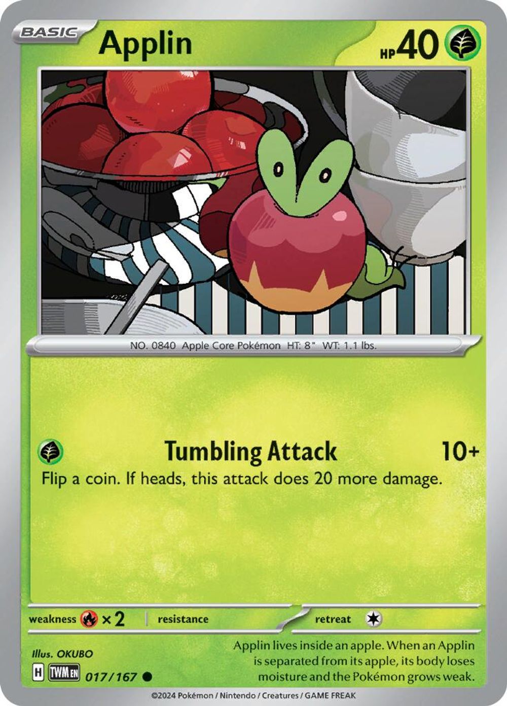 Applin - 017/167 — SV06: Twilight Masquerade