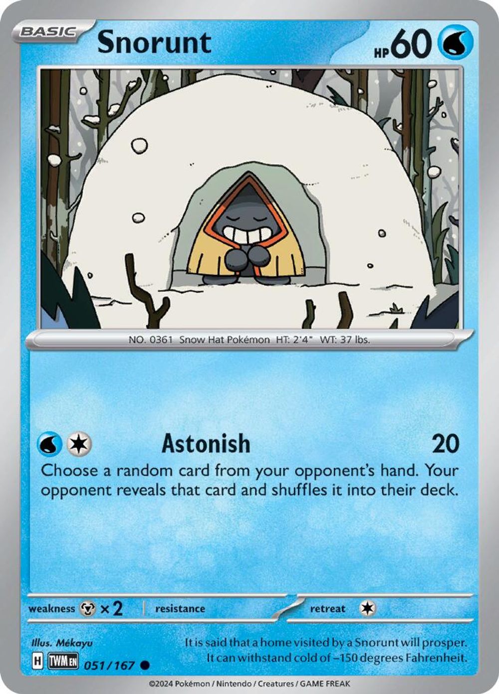 Snorunt — SV06: Twilight Masquerade