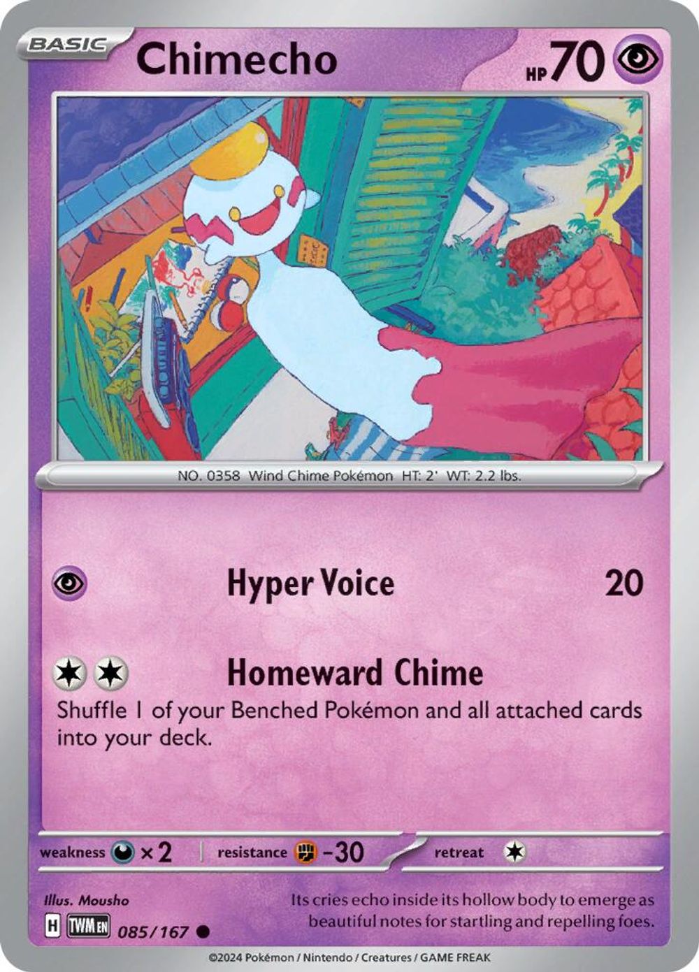 Chimecho - 085/167 — SV06: Twilight Masquerade