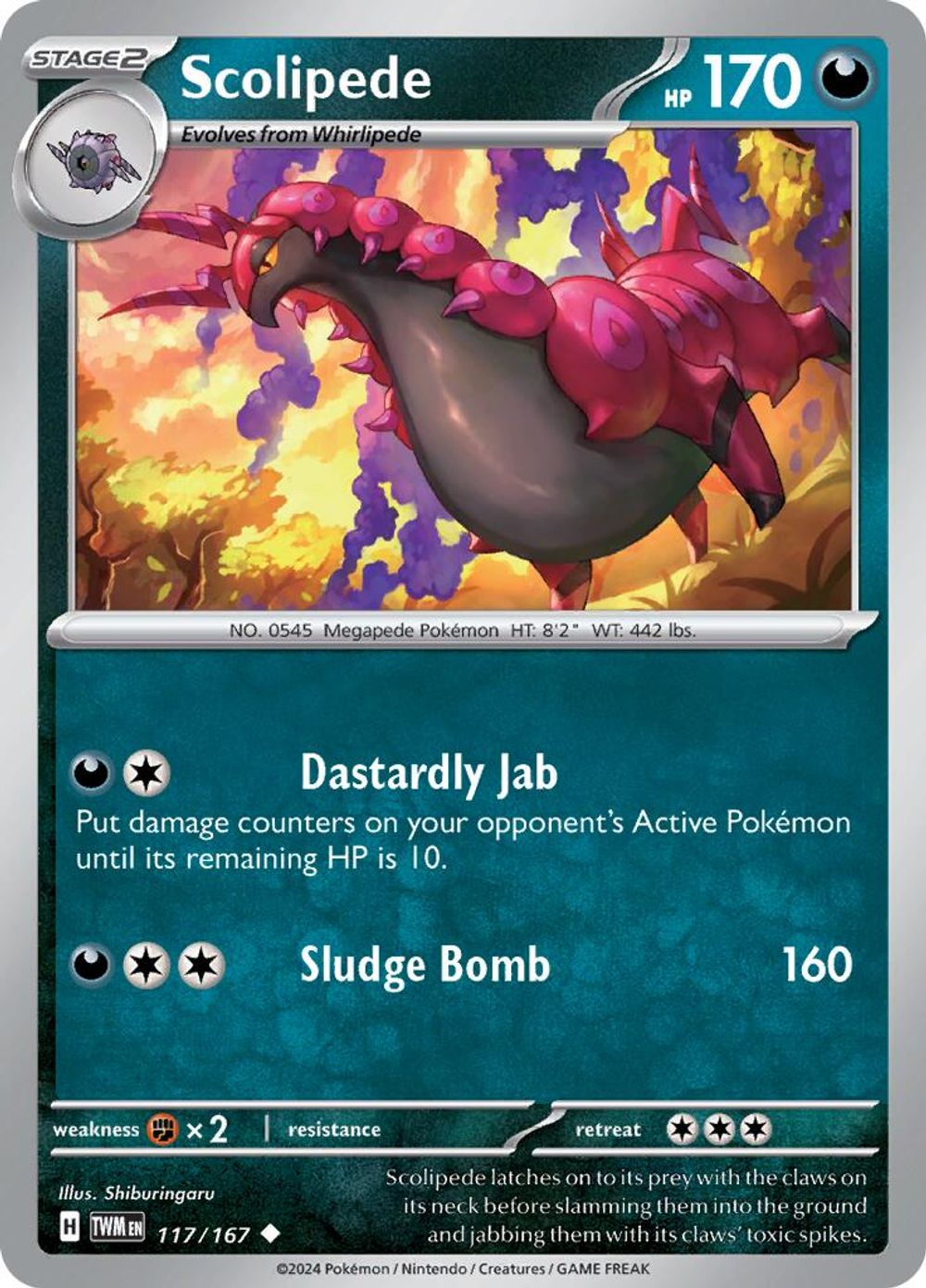 Scolipede — SV06: Twilight Masquerade