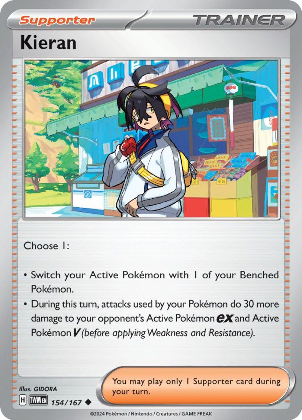 Kieran - 154/167 — SV06: Twilight Masquerade