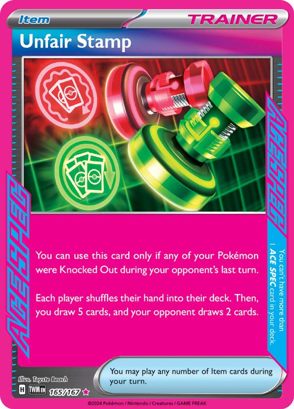 Unfair Stamp — SV06: Twilight Masquerade