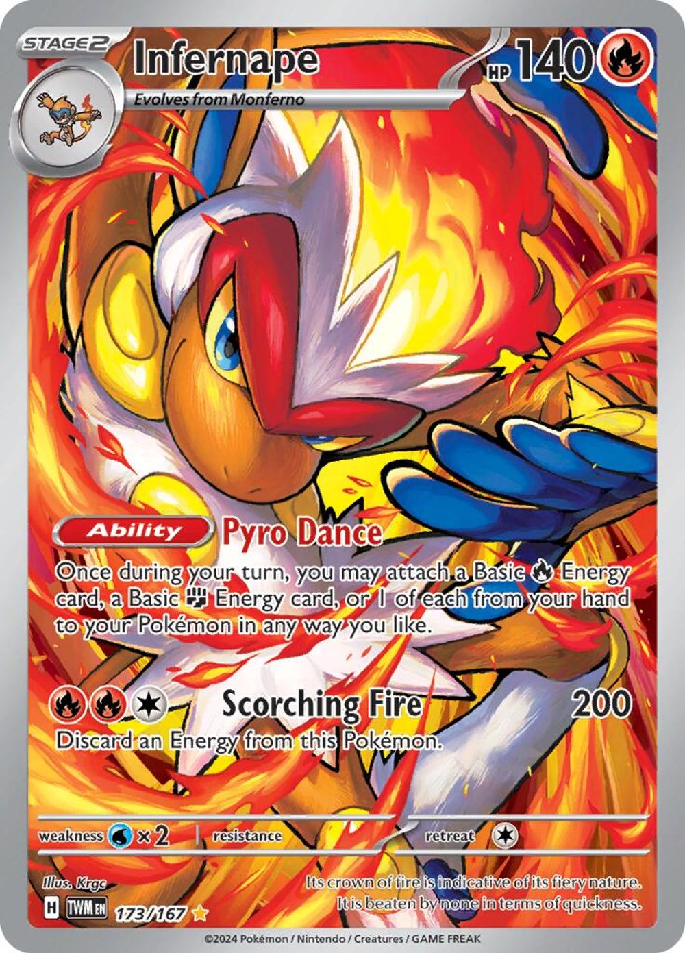 Infernape - 173/167 — SV06: Twilight Masquerade