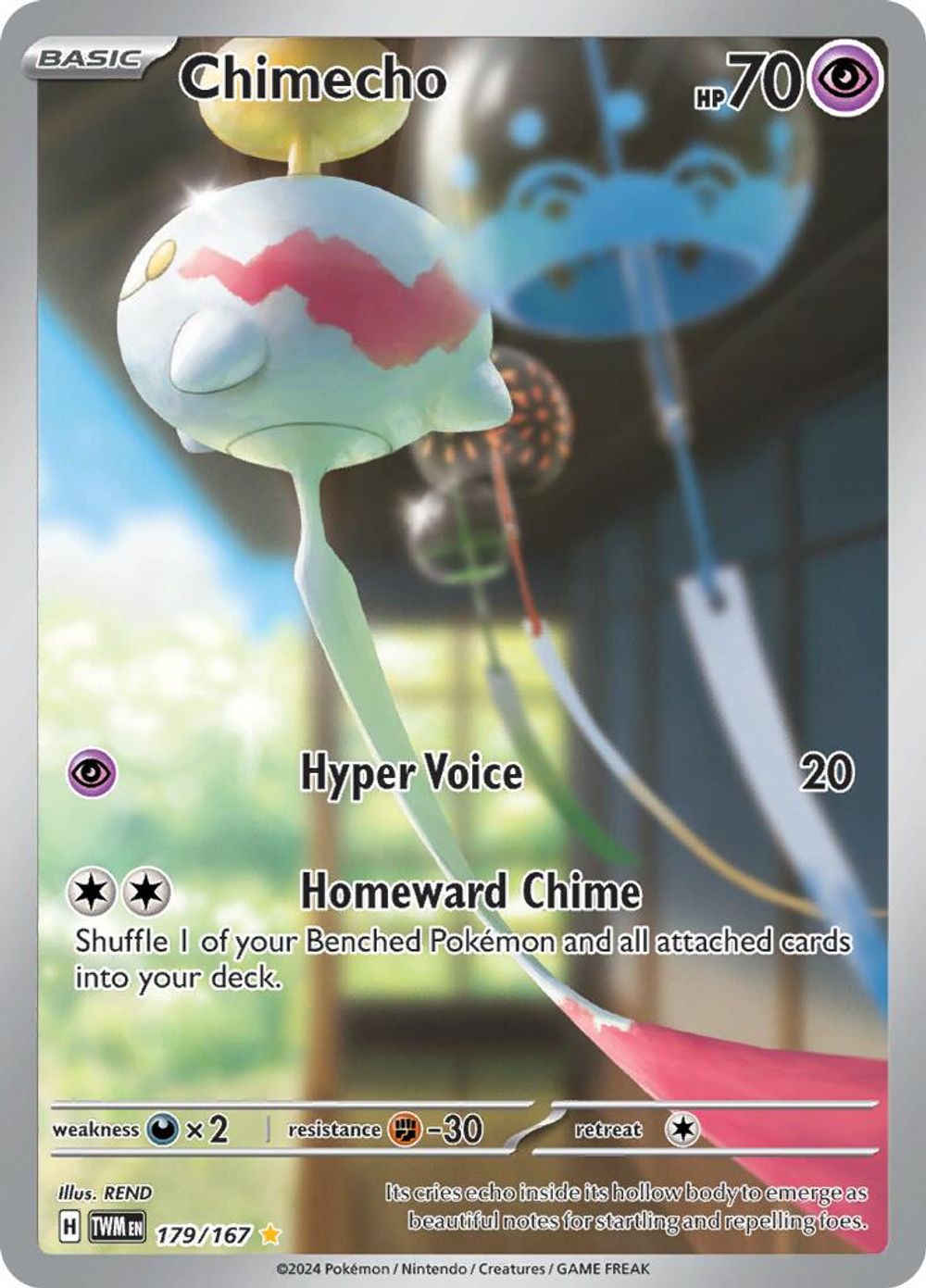 Chimecho - 179/167 — SV06: Twilight Masquerade