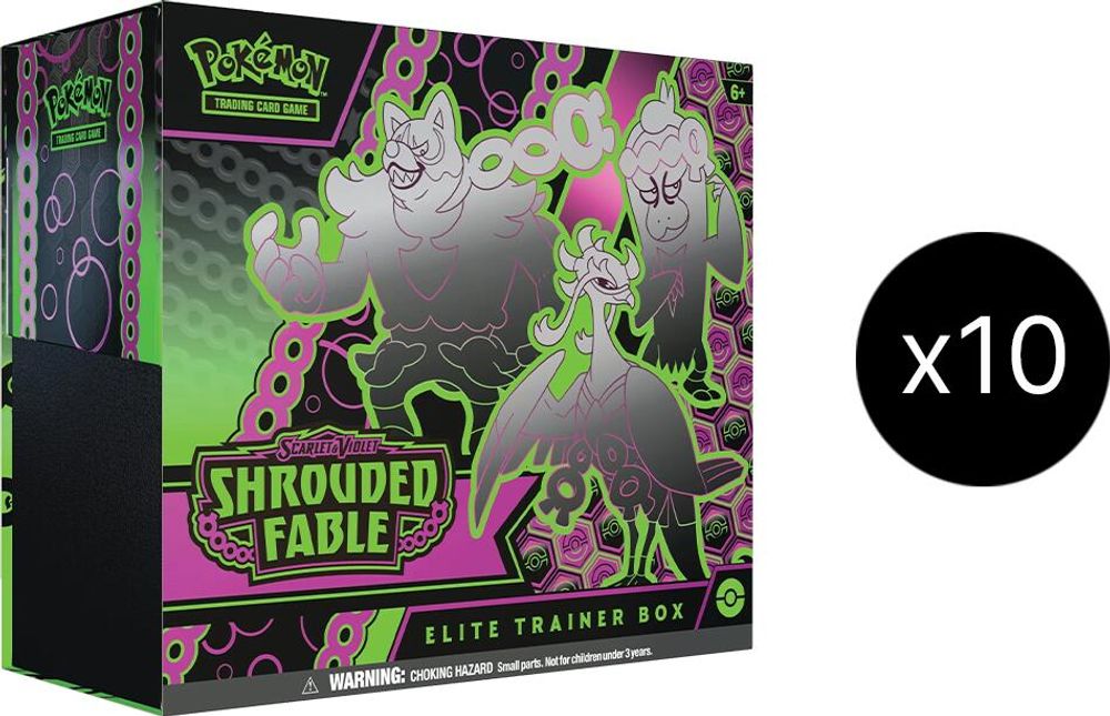 Shrouded Fable Elite Trainer Box Case — SV: Shrouded Fable