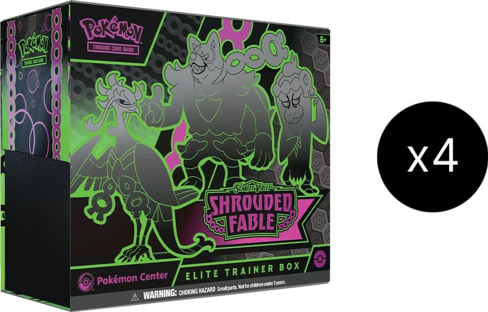 Shrouded Fable Pokemon Center Elite Trainer Box (Exclusive) Case — SV: Shrouded Fable