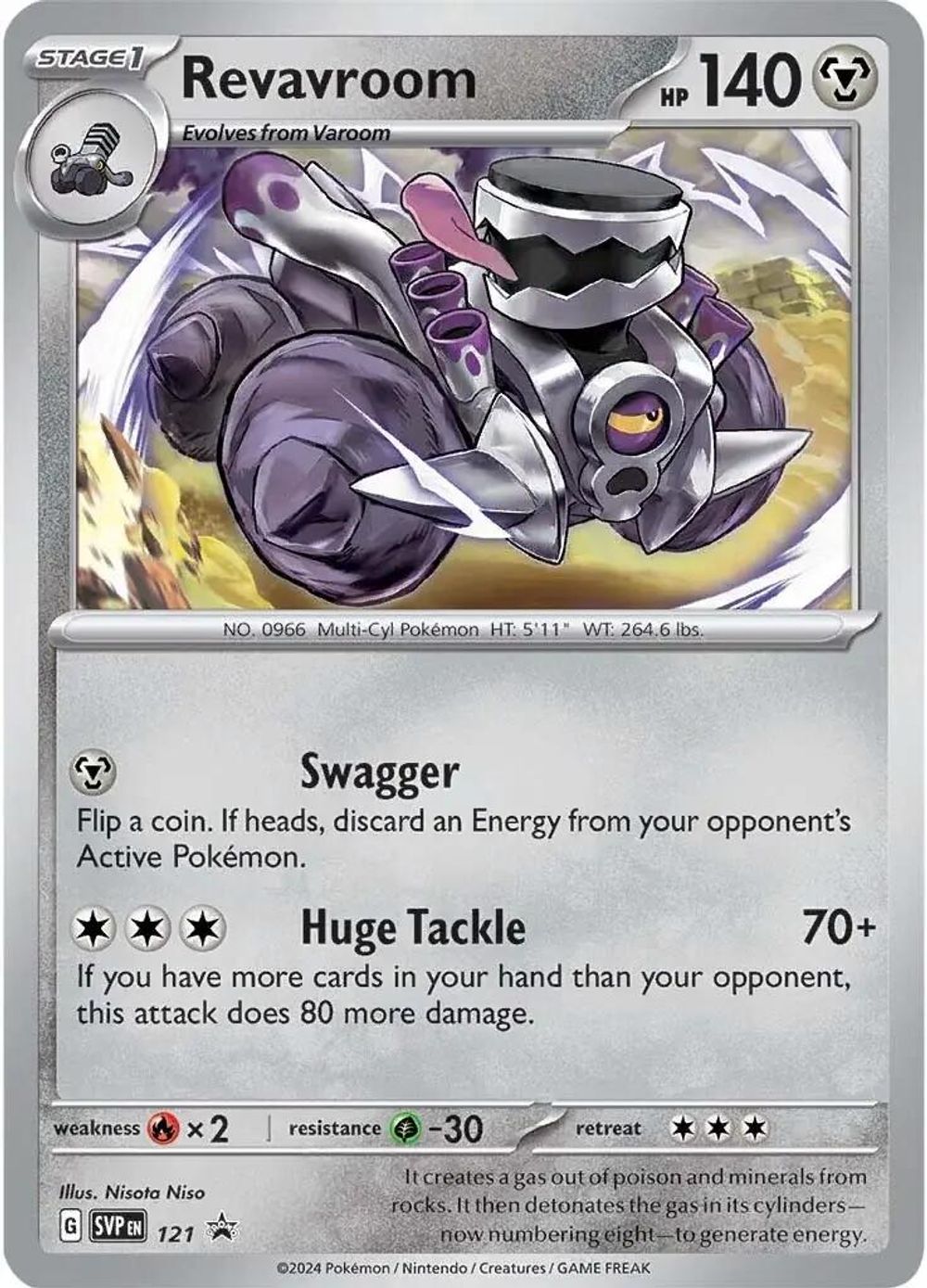 Revavroom - 121 — SV: Scarlet & Violet Promo Cards
