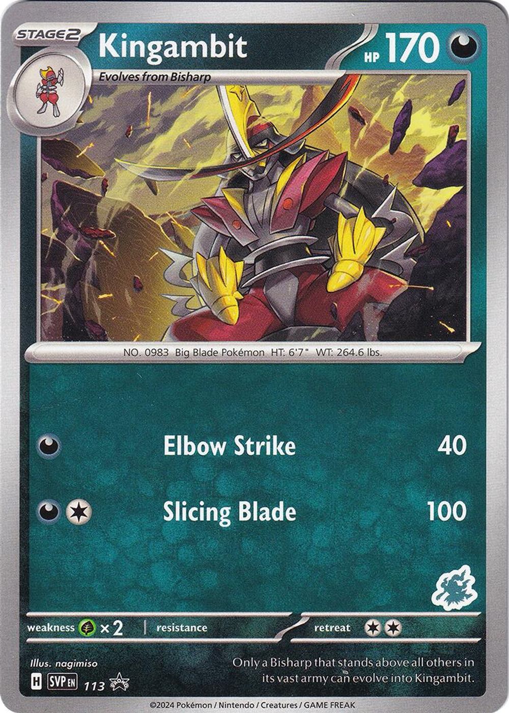 Kingambit - Darkrai Deck — Battle Academy 2024