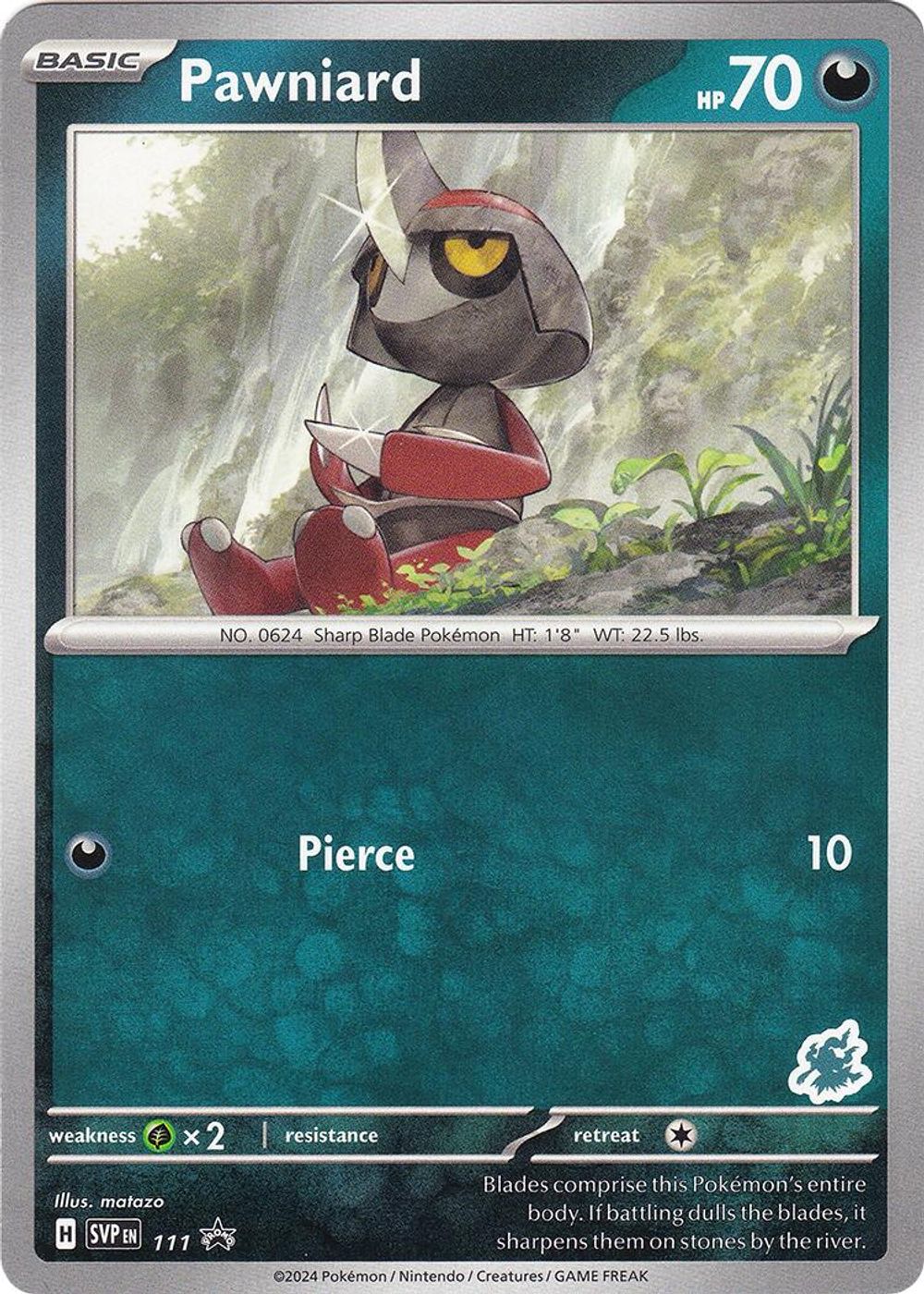 Pawniard - Darkrai Deck — Battle Academy 2024