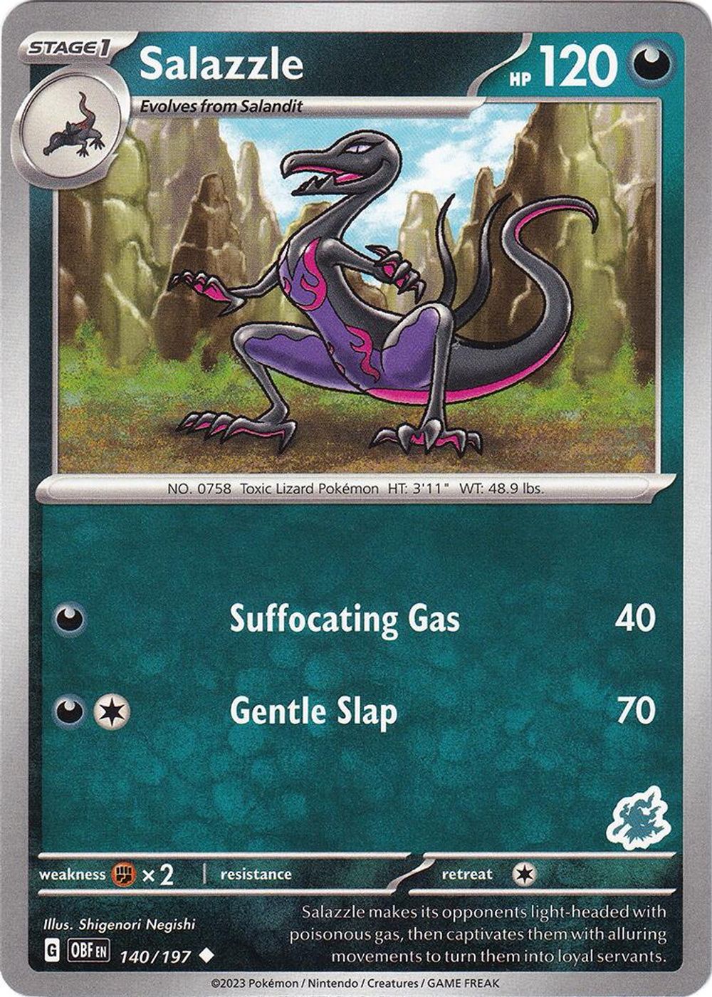 Salazzle - Darkrai Deck — Battle Academy 2024
