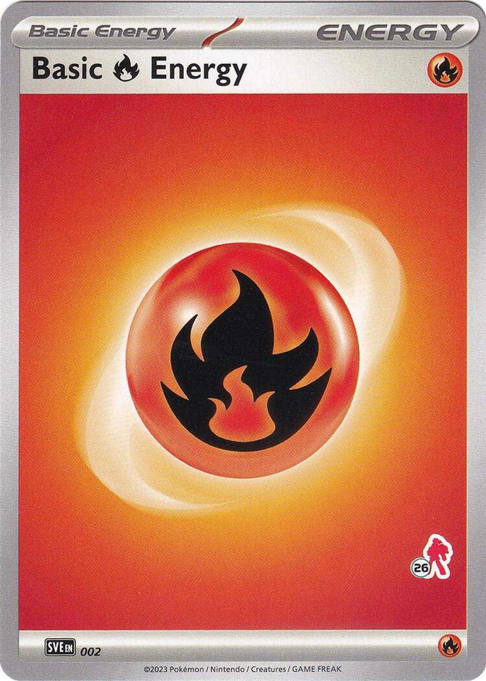 Basic Fire Energy - Armarouge 26 — Battle Academy 2024