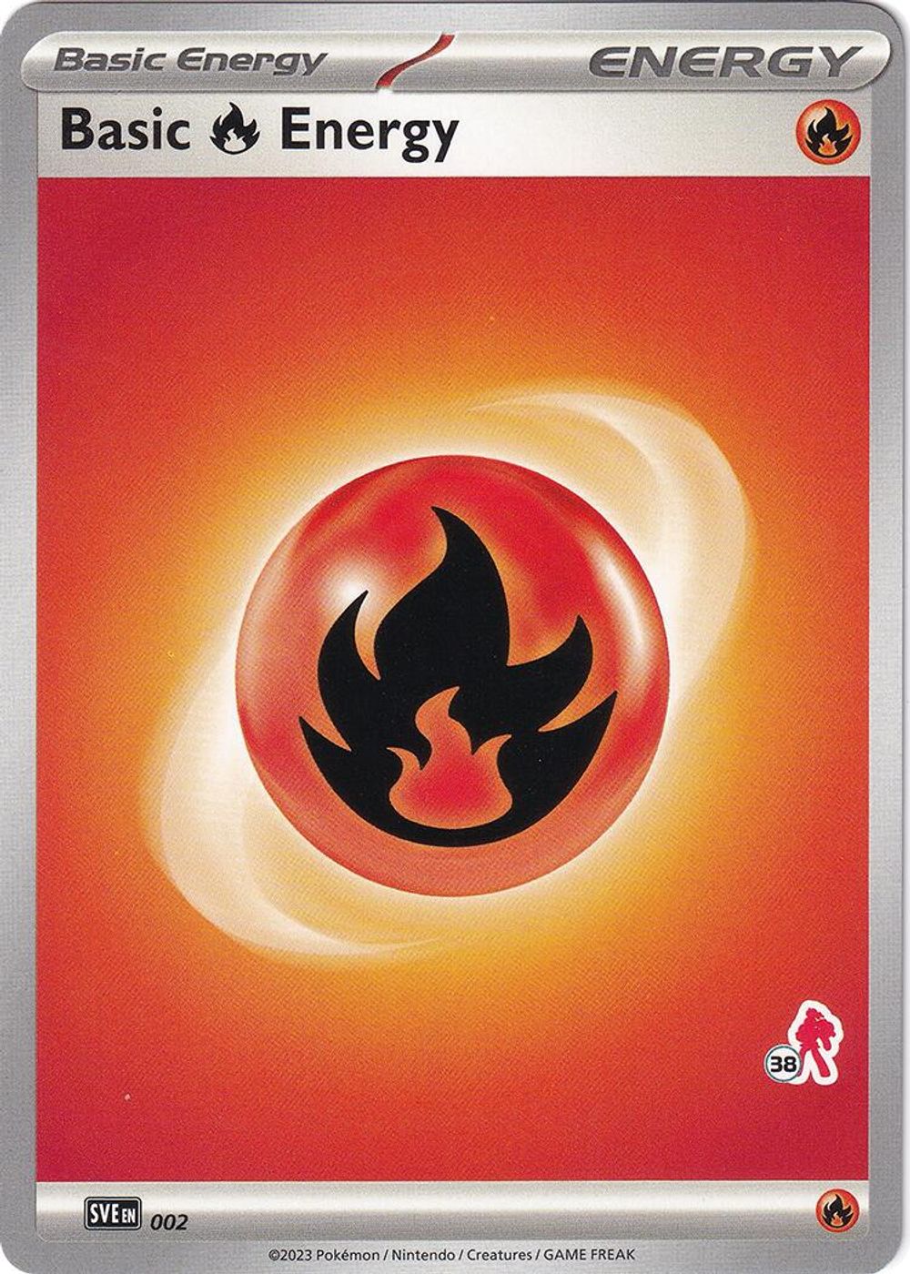 Basic Fire Energy - Armarouge 38 — Battle Academy 2024