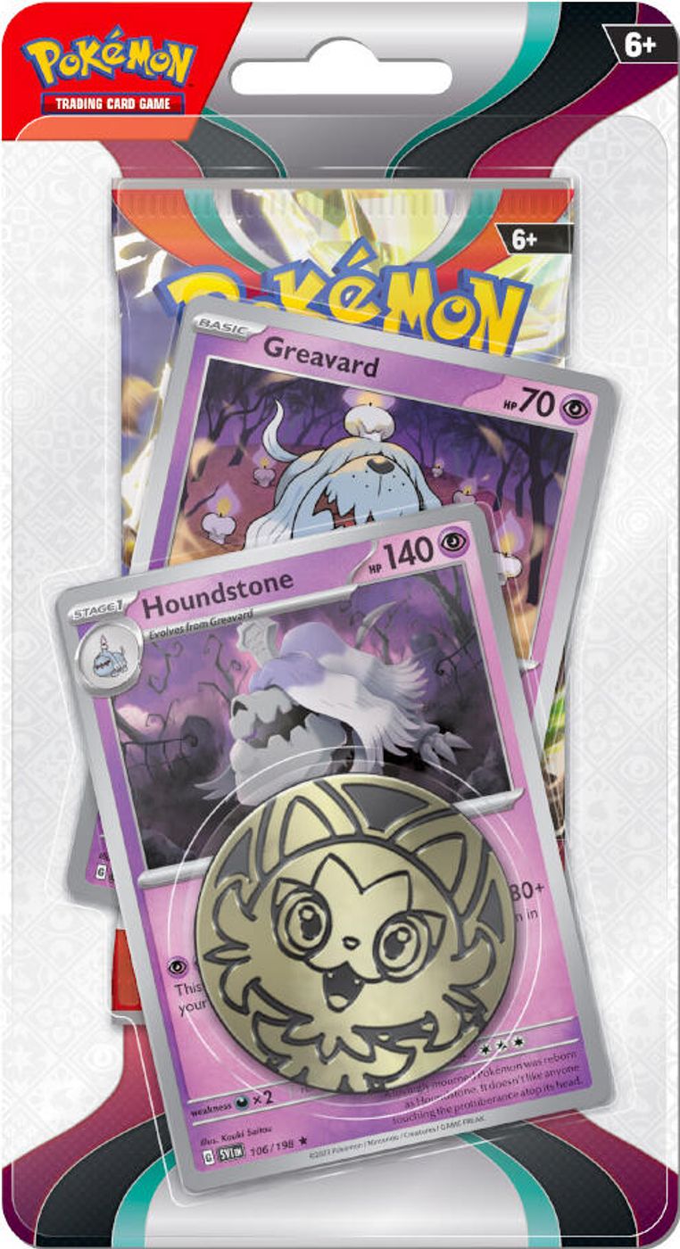 Obsidian Flames Single Blister Pack [Houndstone] — SV03: Obsidian Flames