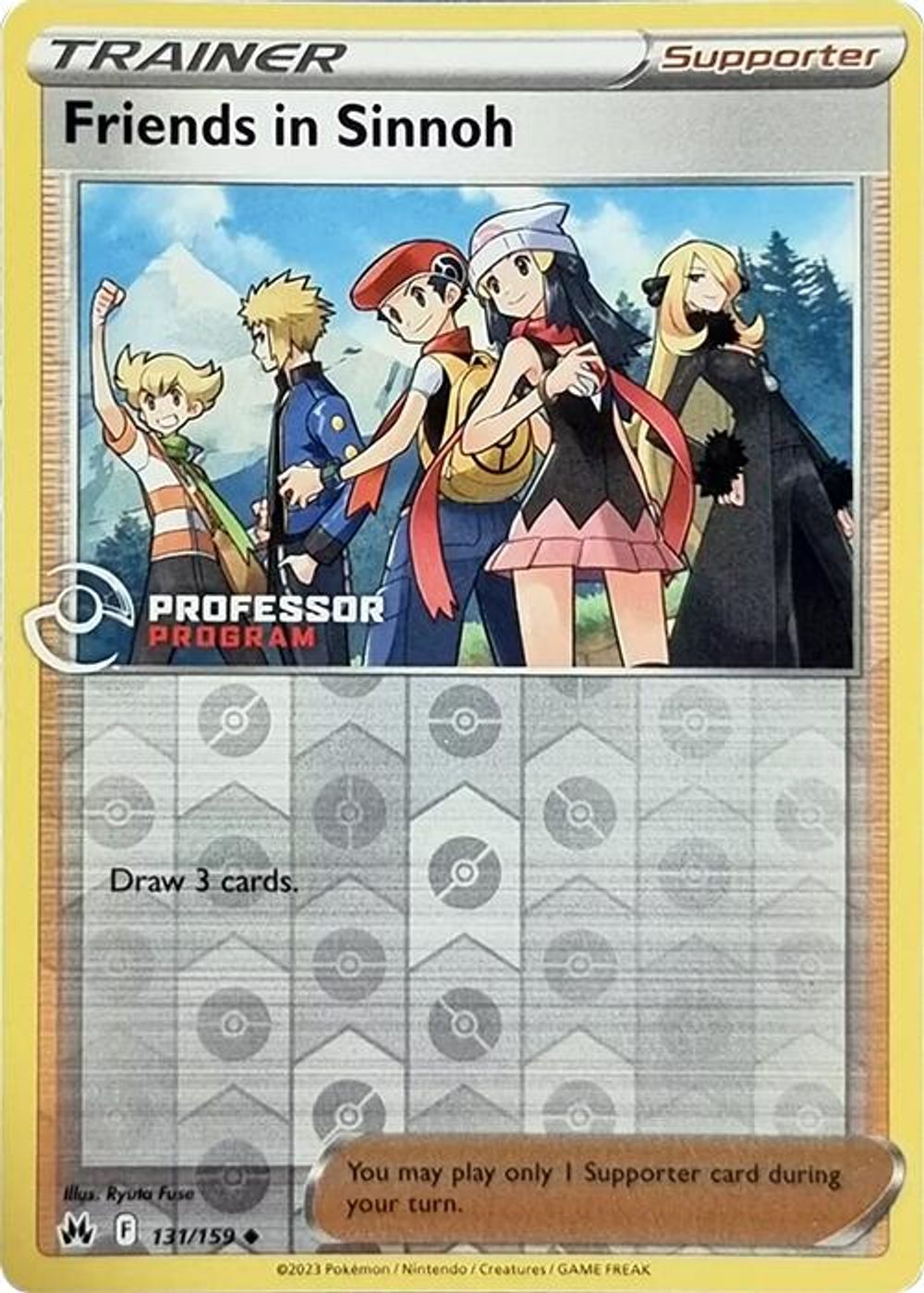 Friends in Sinnoh - 131/159 (2023) — Professor Program Promos