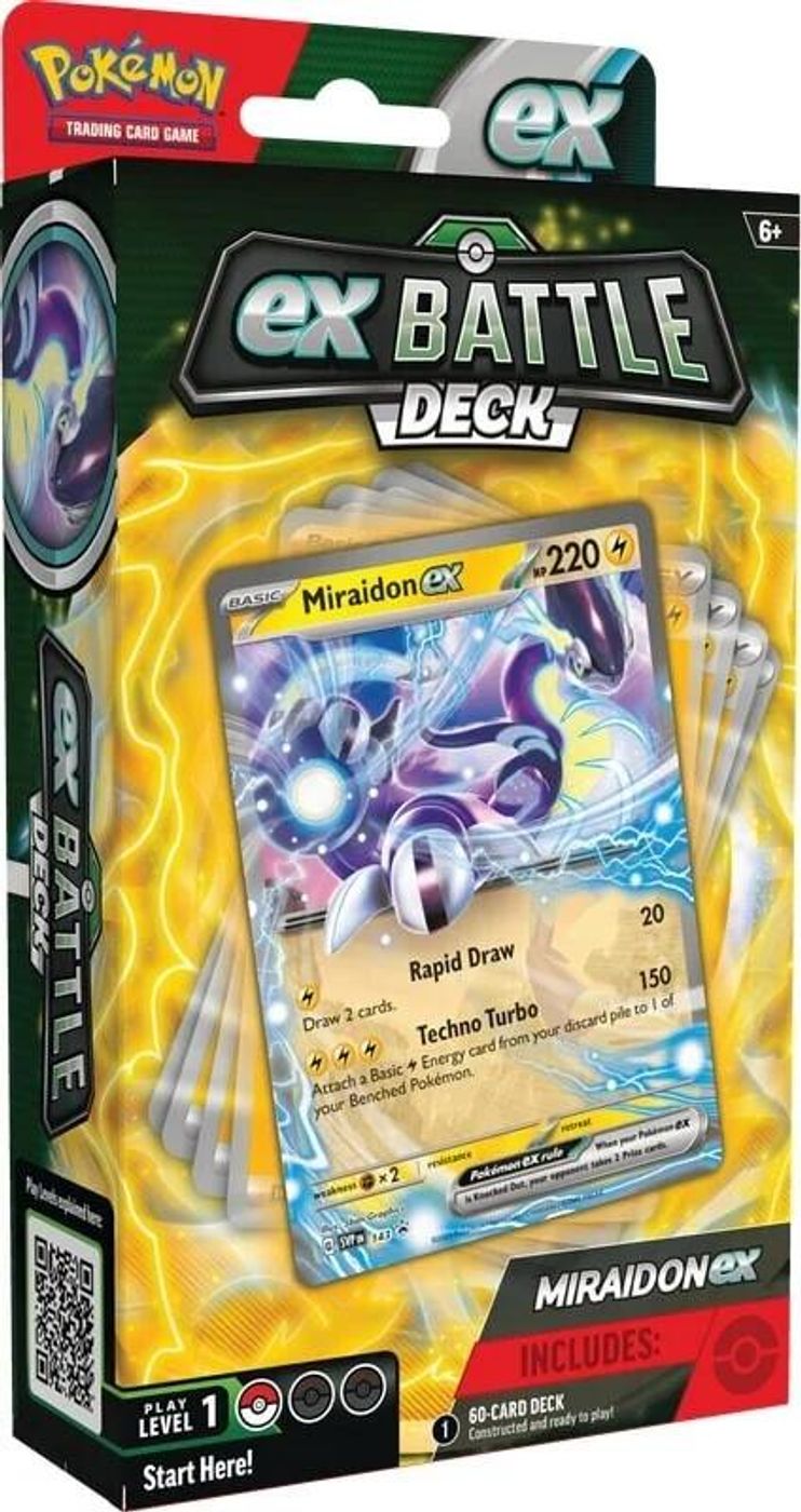 ex Battle Deck [Miraidon ex] — Miscellaneous Cards & Products
