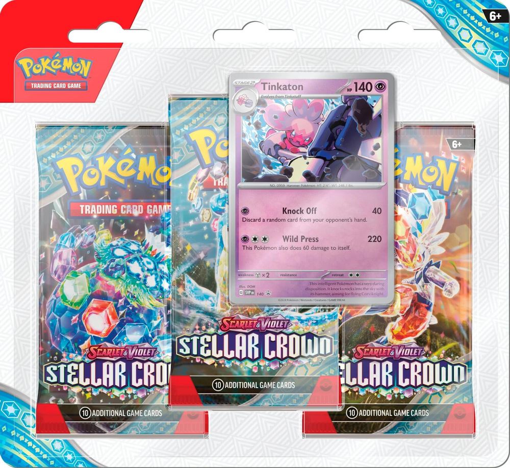 Stellar Crown 3 Pack Blisters [Tinkaton] — SV07: Stellar Crown
