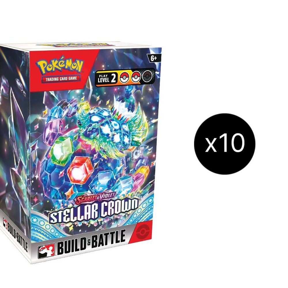 Stellar Crown Build & Battle Box [Set of 10] — SV07: Stellar Crown