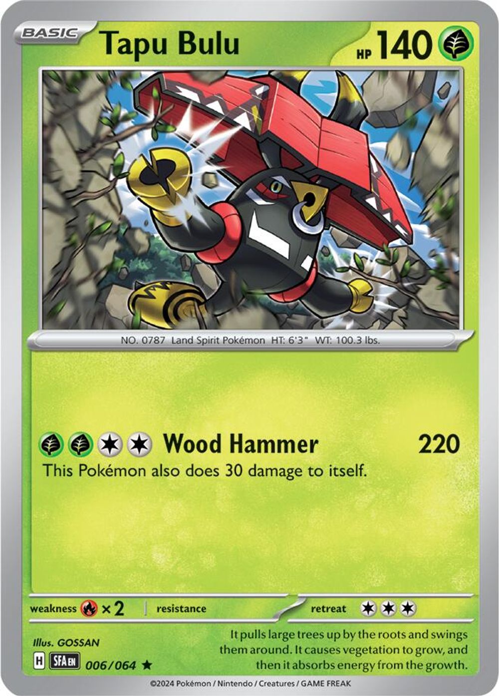 Tapu Bulu - 006/064 — SV: Shrouded Fable
