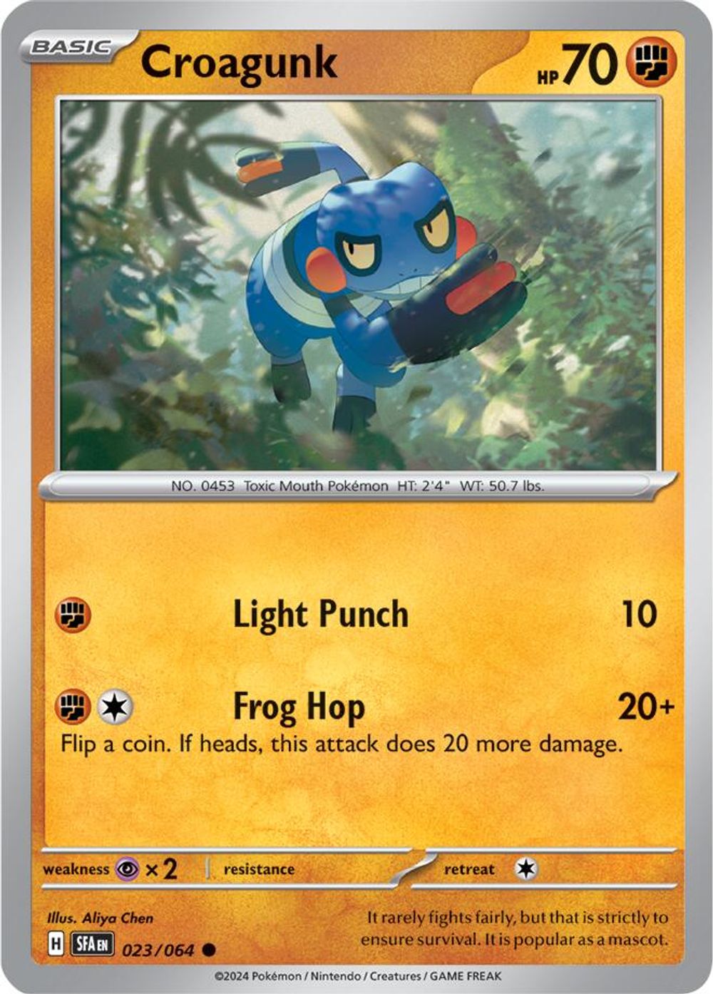 Croagunk — SV: Shrouded Fable