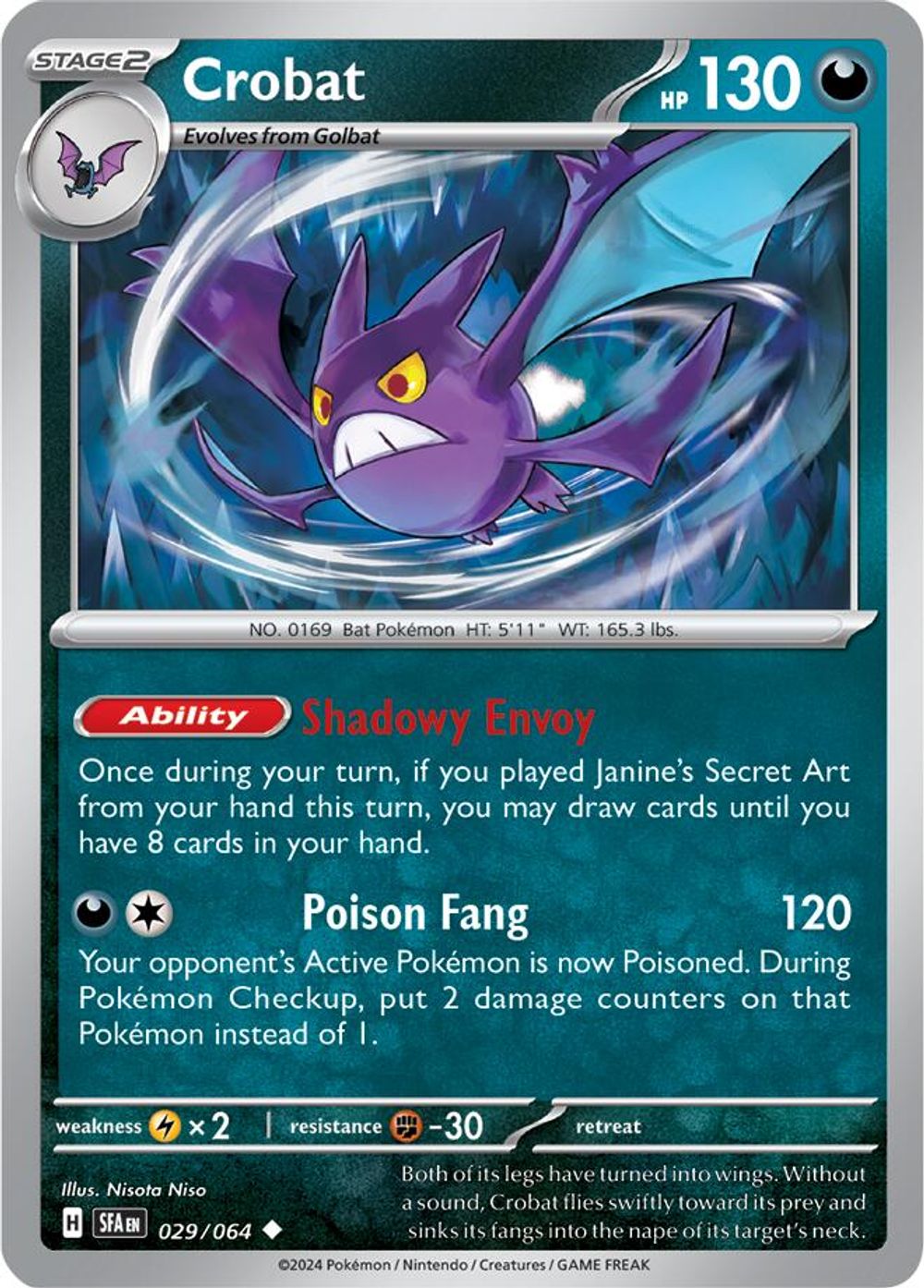 Crobat — SV: Shrouded Fable