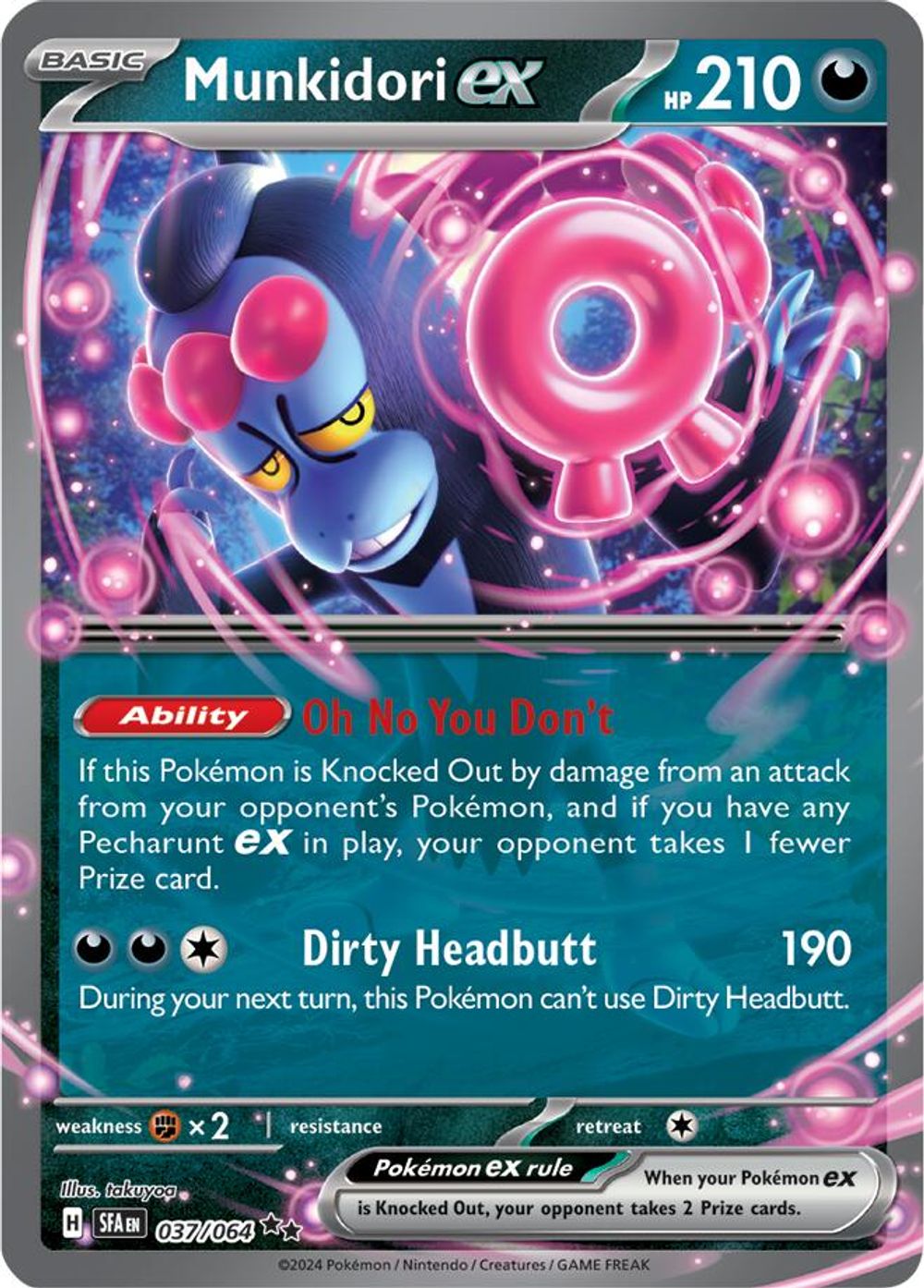 Munkidori ex - 037/064 — SV: Shrouded Fable