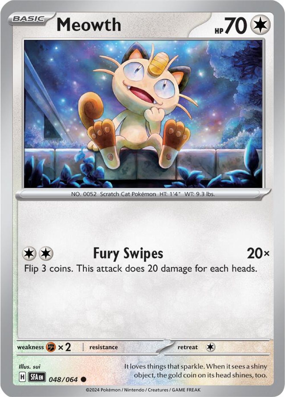 Meowth — SV: Shrouded Fable