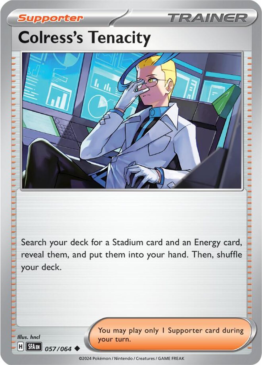 Colress's Tenacity - 057/064 — SV: Shrouded Fable