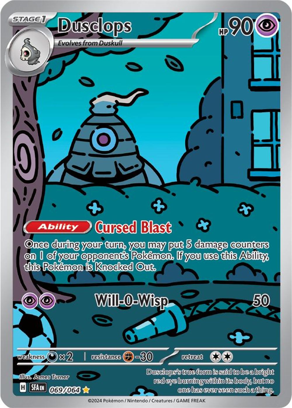 Dusclops - 069/064 — SV: Shrouded Fable