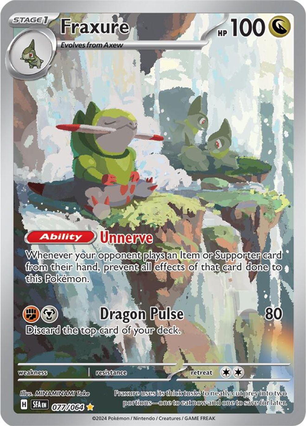 Fraxure - 077/064 — SV: Shrouded Fable