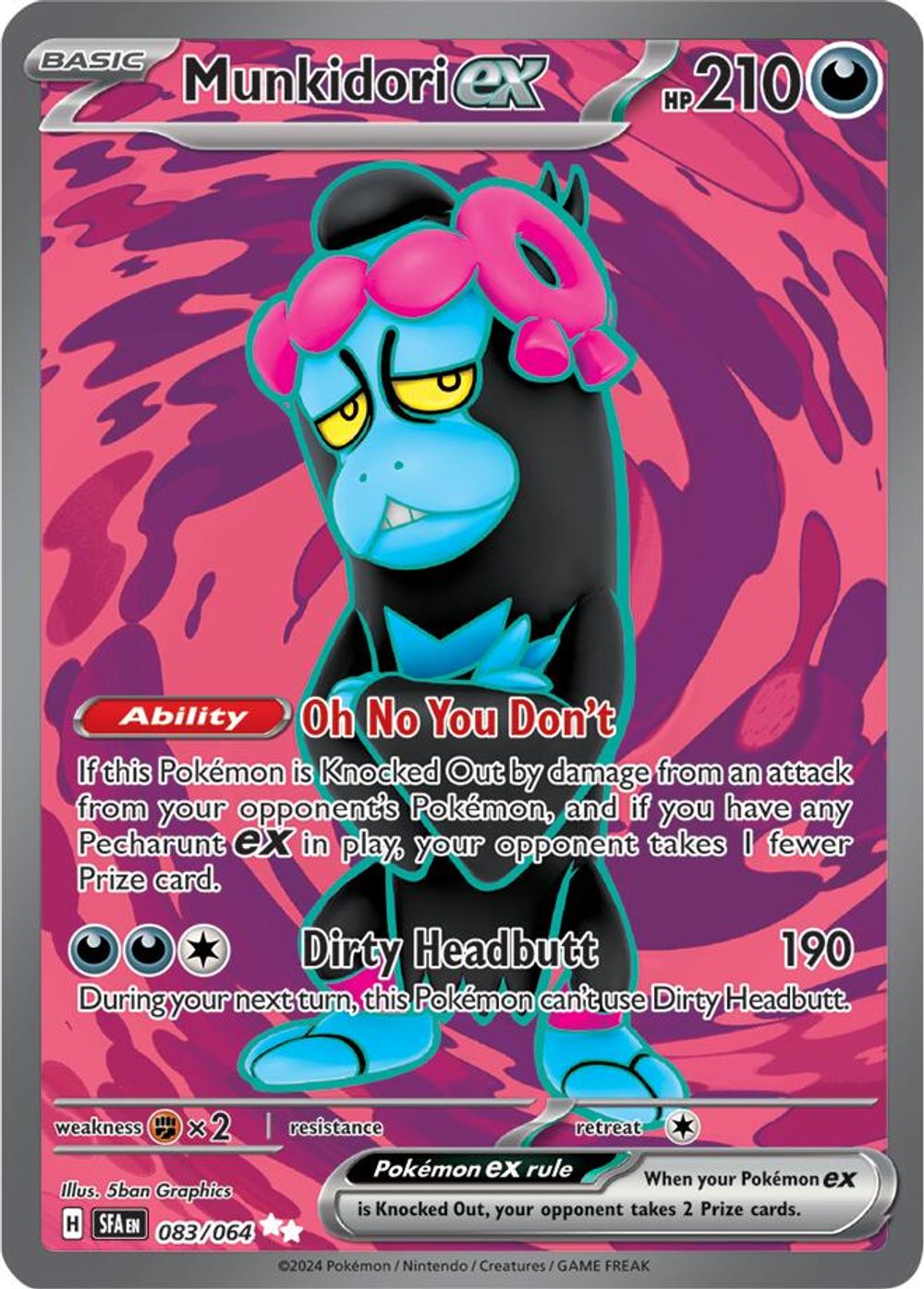Munkidori ex - 083/064 — SV: Shrouded Fable