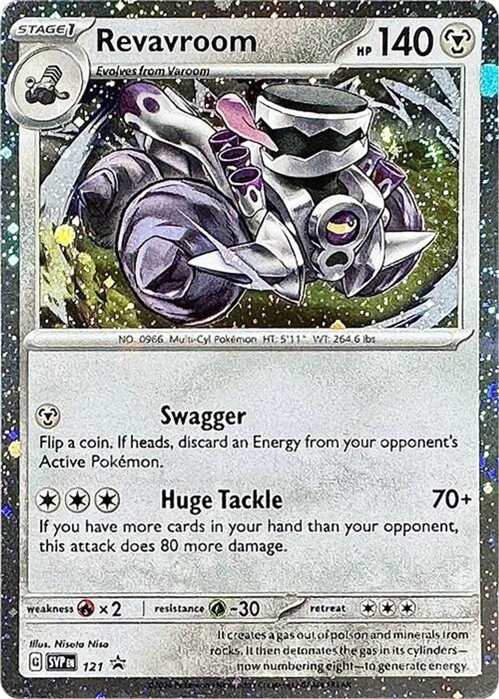 Revavroom - 121 (Cosmos Holo) — SV: Scarlet & Violet Promo Cards