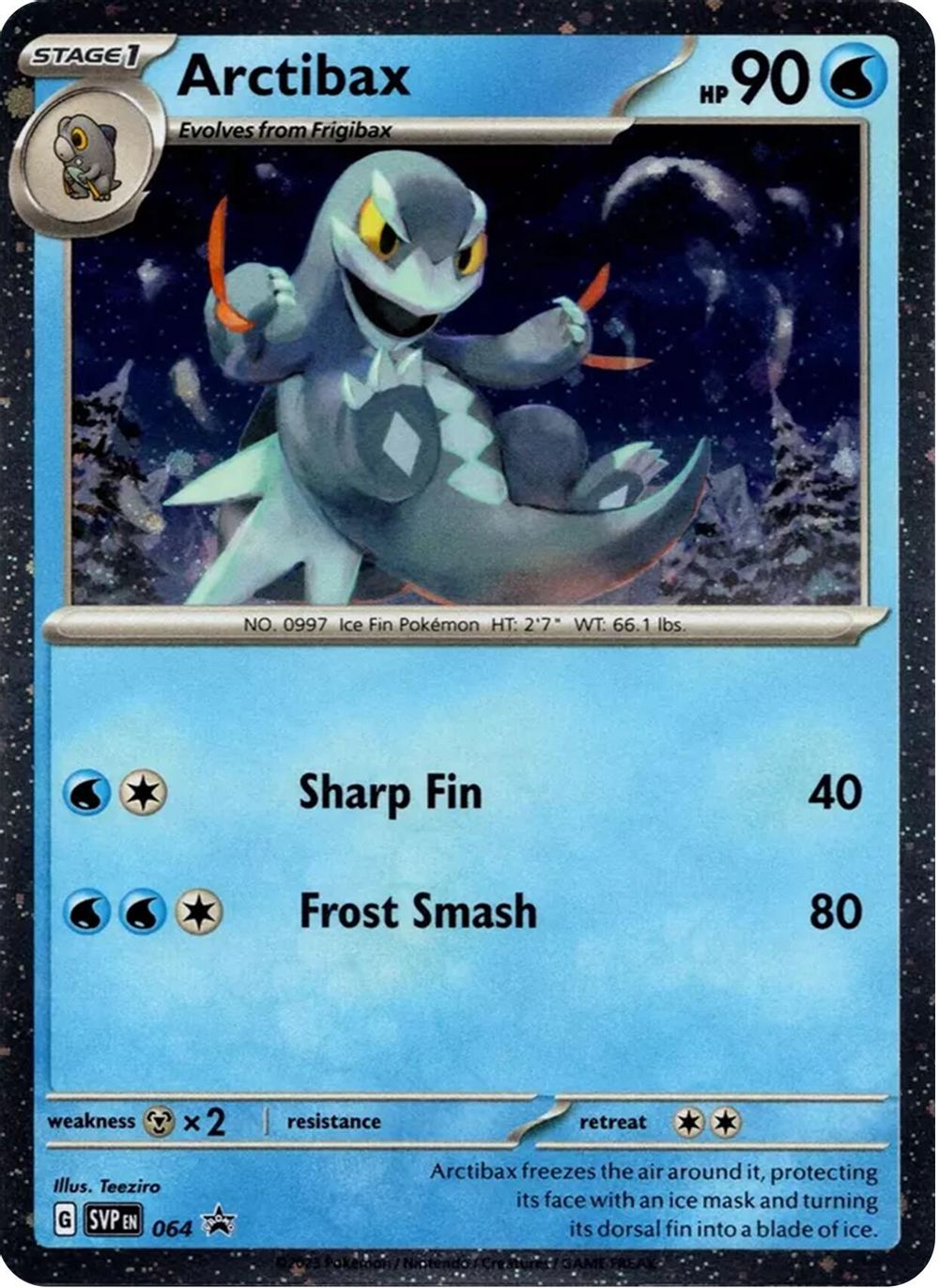 Arctibax - 064 (Cosmos Holo) — SV: Scarlet & Violet Promo Cards