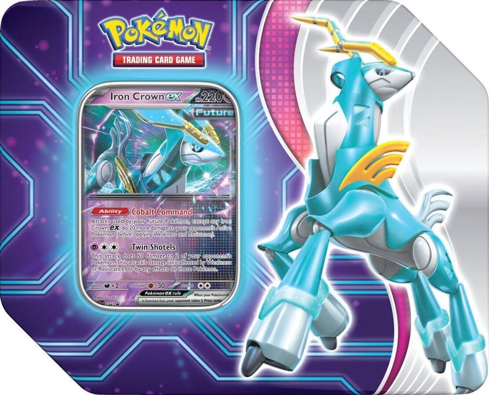 Paradox Destinies Tin [Iron Crown ex] — Miscellaneous Cards & Products