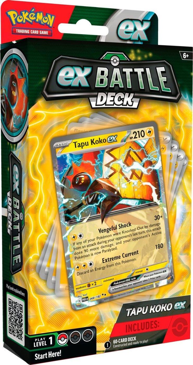 ex Battle Deck [Tapu Koko ex] — Miscellaneous Cards & Products