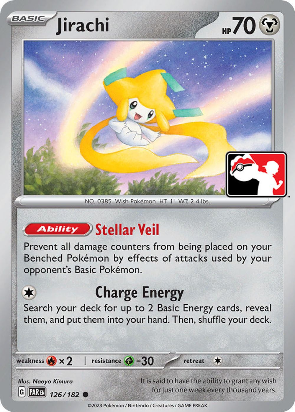 Jirachi — Prize Pack Series Cards
