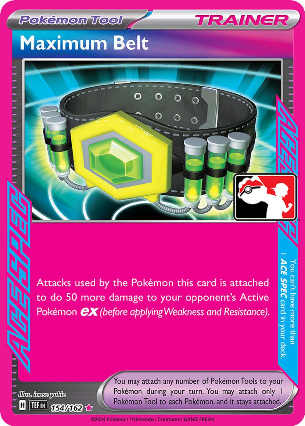 Maximum Belt — Prize Pack Series Cards