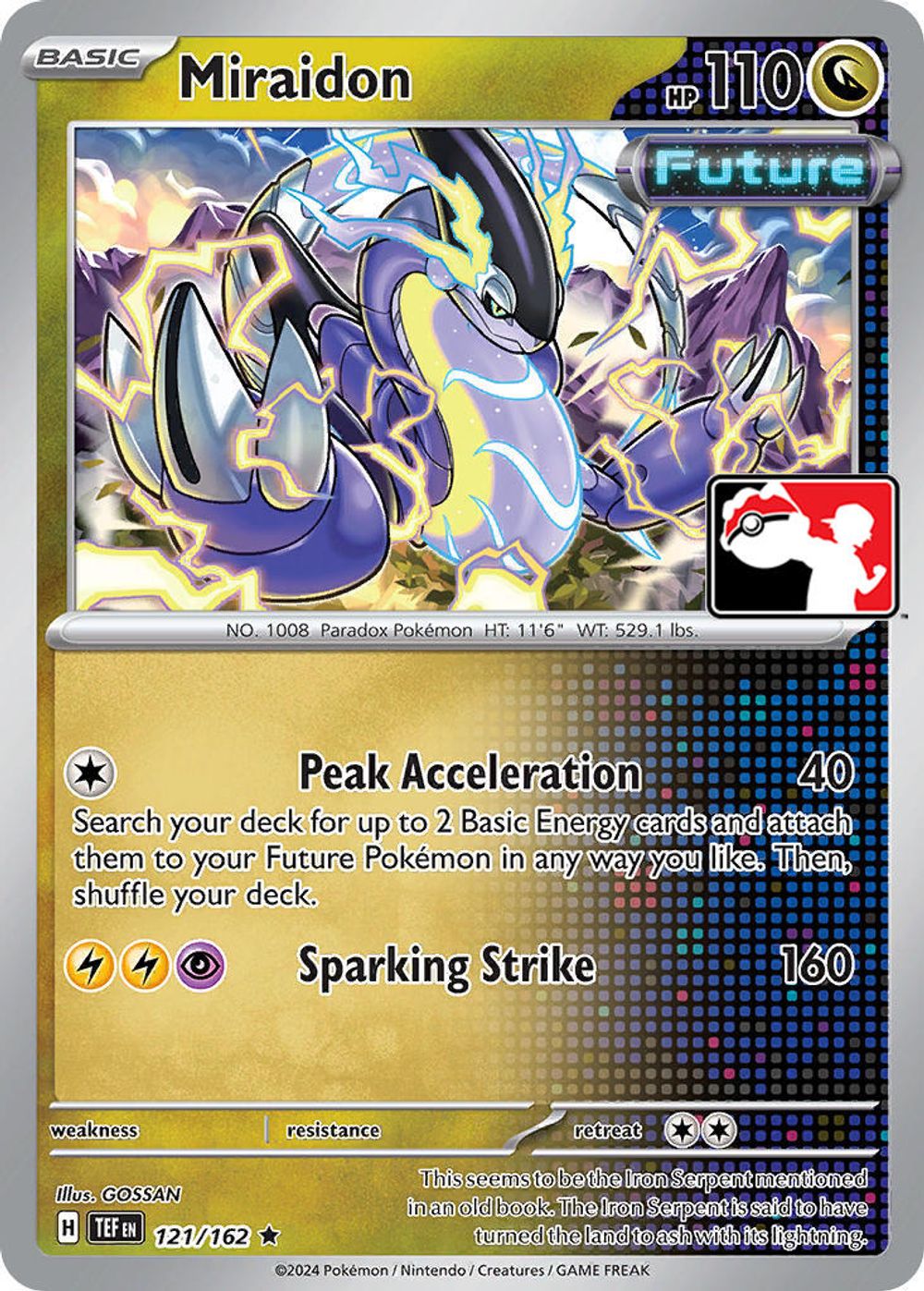 Miraidon — Prize Pack Series Cards