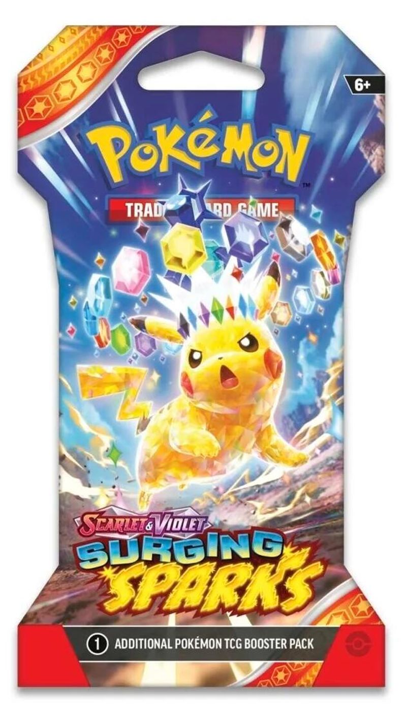 Surging Sparks Sleeved Booster Pack — SV08: Surging Sparks