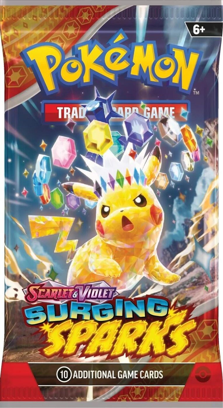Surging Sparks Booster Pack — SV08: Surging Sparks