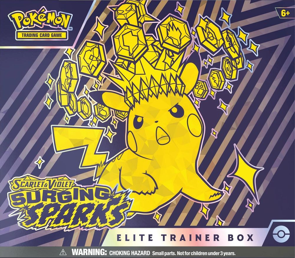 Surging Sparks Elite Trainer Box — SV08: Surging Sparks