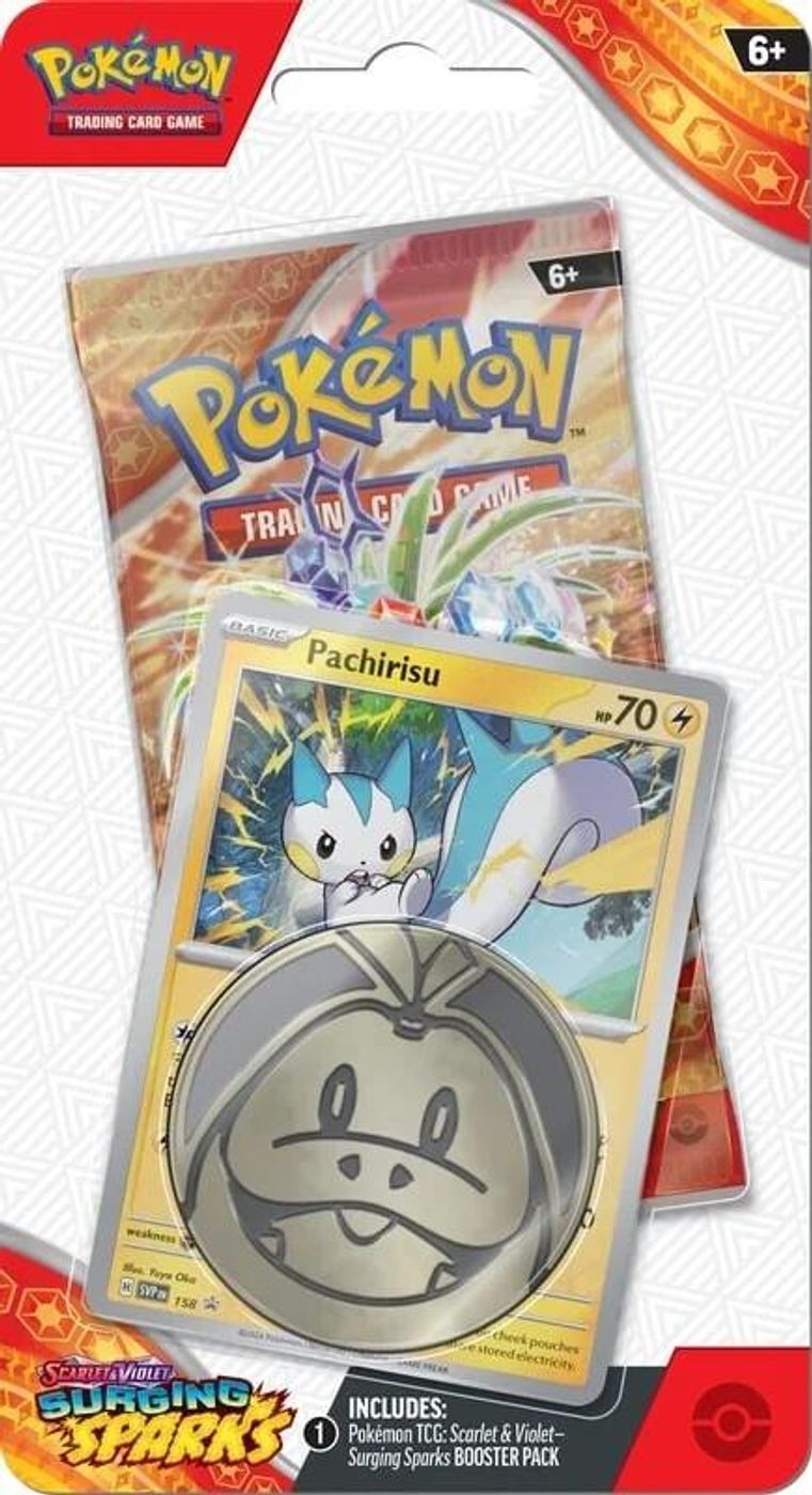 Surging Sparks Single Pack Blister [Pachirisu] — SV08: Surging Sparks