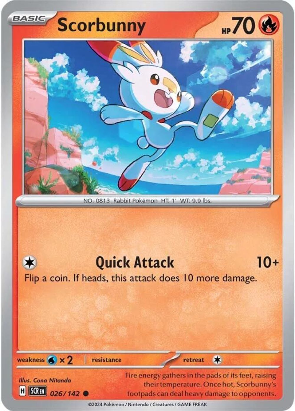 Scorbunny — SV07: Stellar Crown