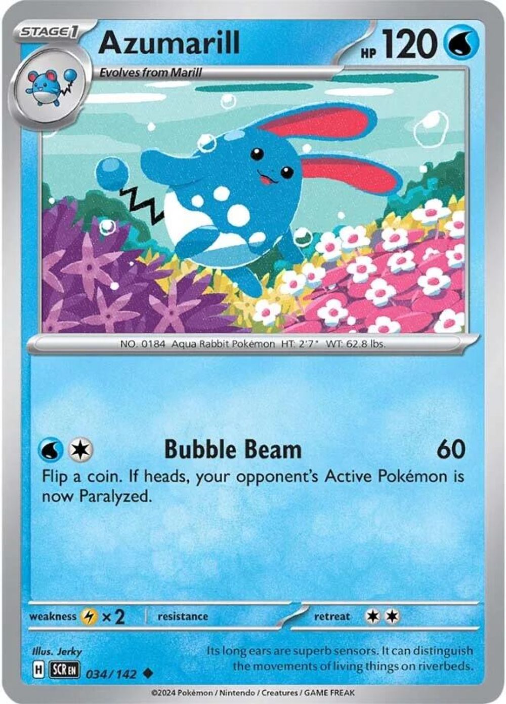 Azumarill — SV07: Stellar Crown