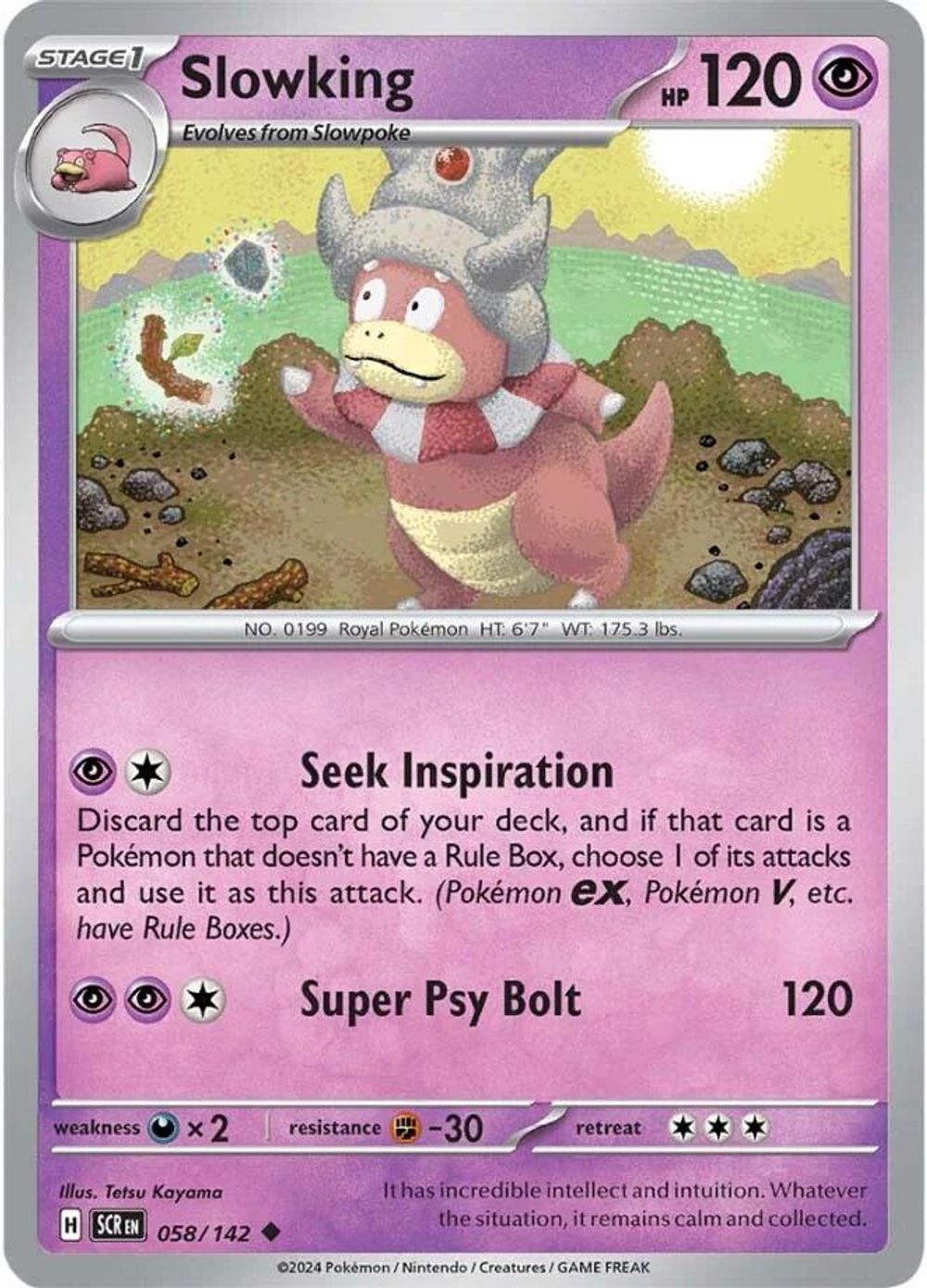 Slowking — SV07: Stellar Crown