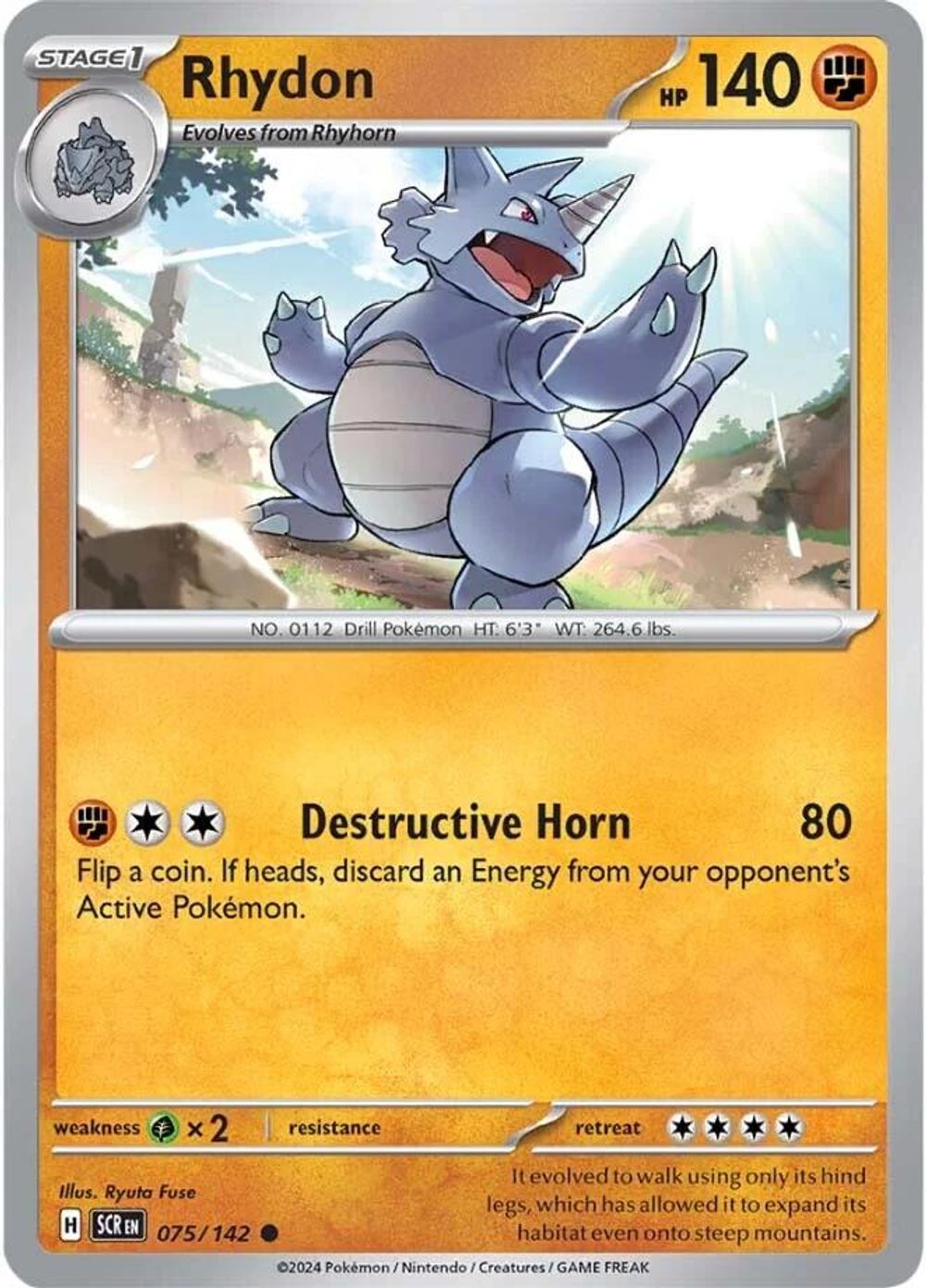 Rhydon — SV07: Stellar Crown