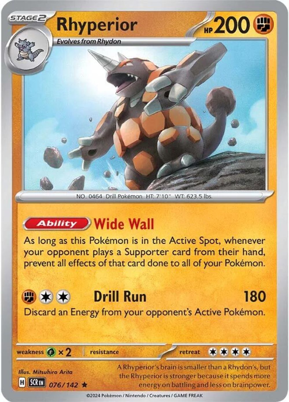 Rhyperior — SV07: Stellar Crown
