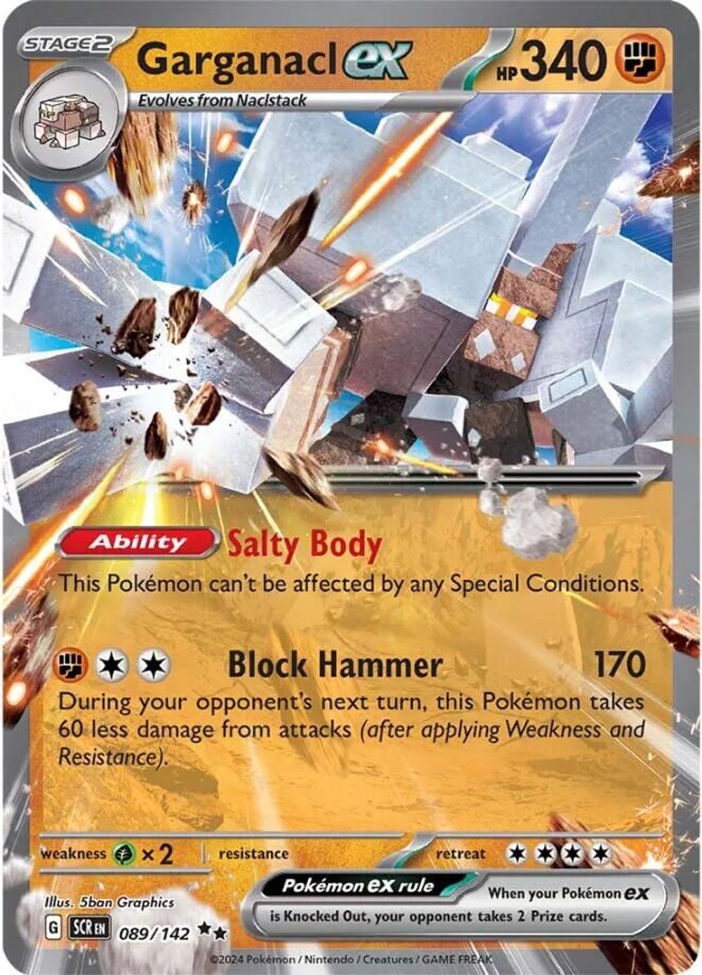 Garganacl ex — SV07: Stellar Crown