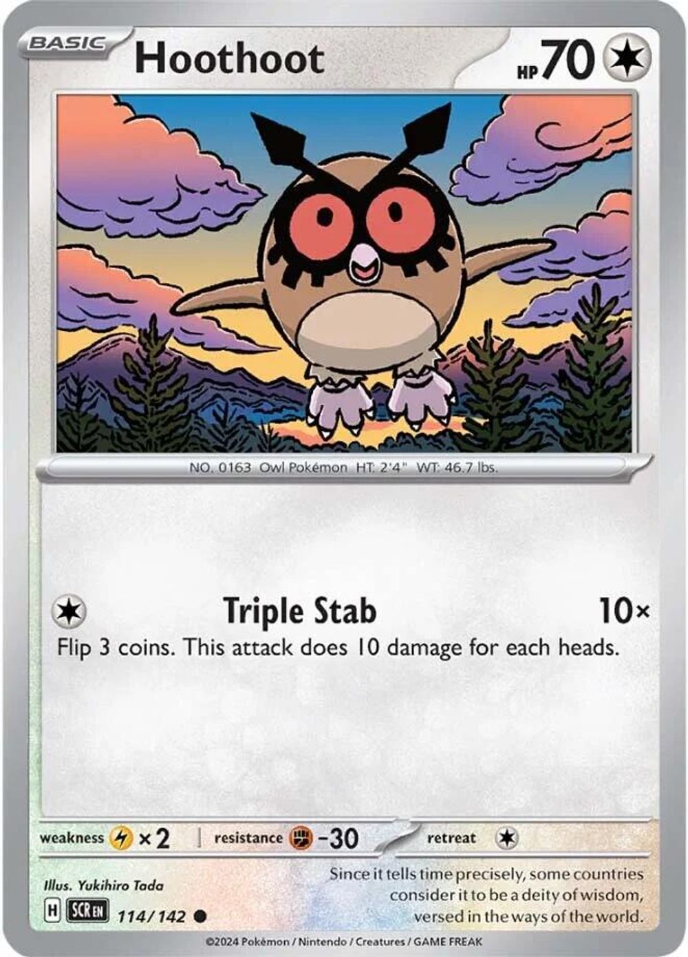 Hoothoot — SV07: Stellar Crown