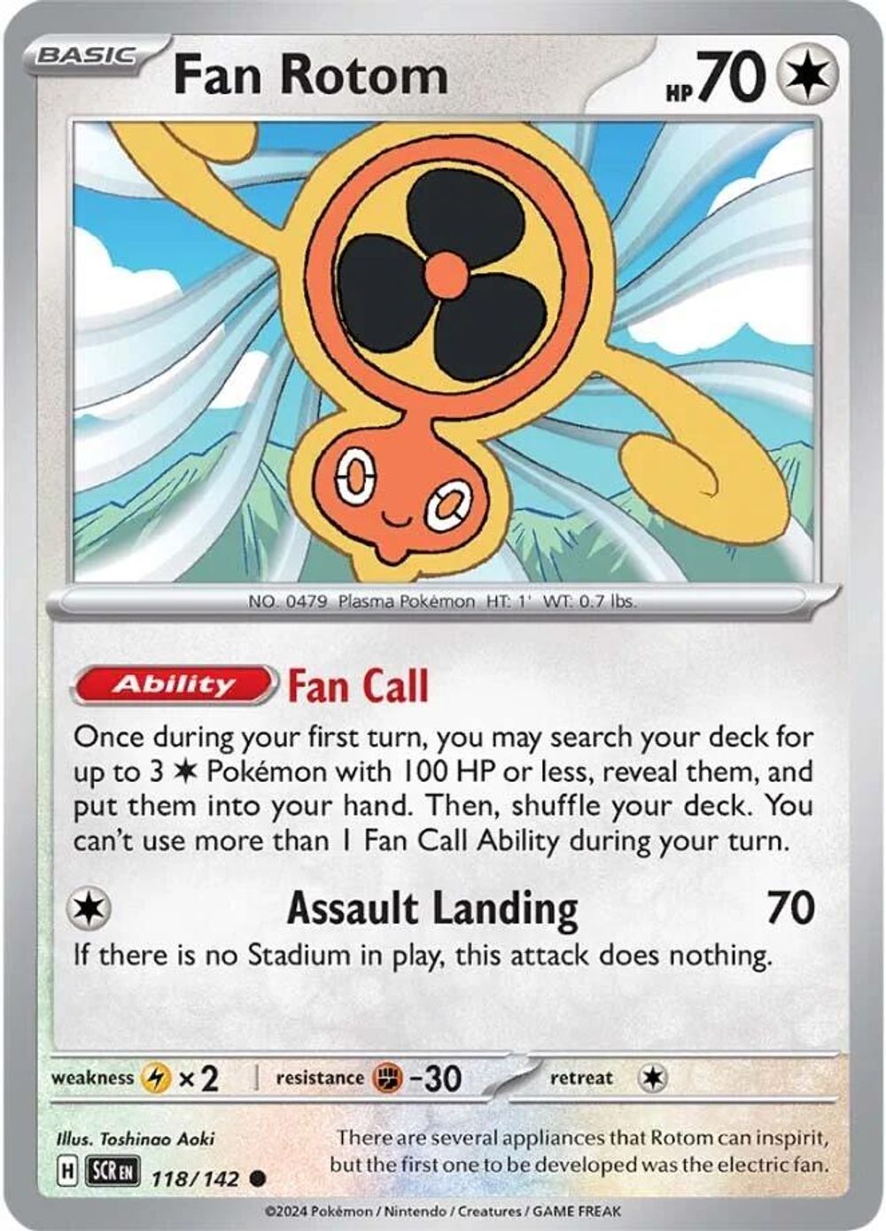 Fan Rotom — SV07: Stellar Crown